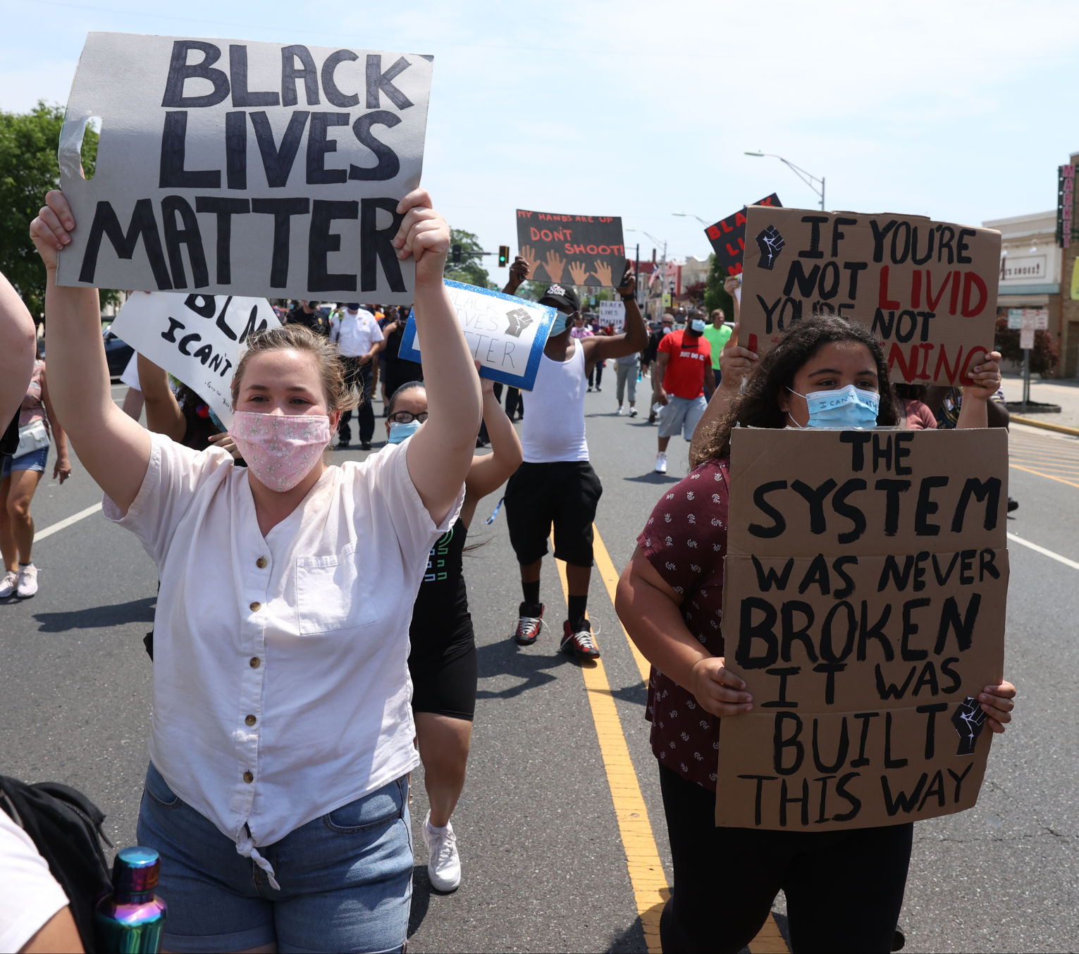 Vineland Protest